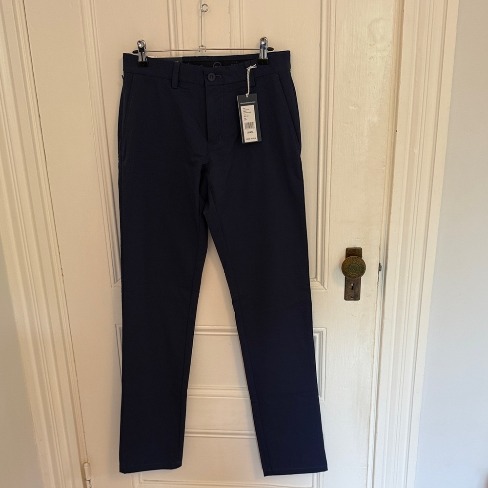 Vineyard Vines Men's 28 x 34 blue on-the-go performance pants NWT